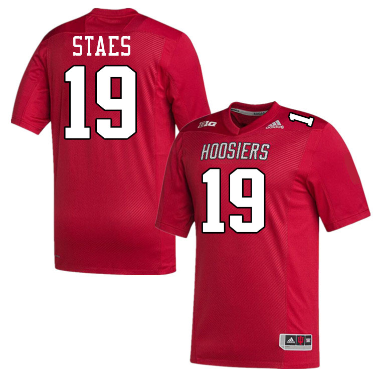 Holden Staes Indiana Jerssey,Indiana University Hooisers Football Jersey,Uniforms-Retro Crimson